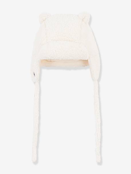 Bonnet à oreilles blanc - vertbaudet enfant 