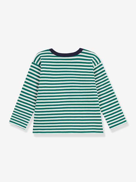 T-shirt manches longues marine - vertbaudet enfant 