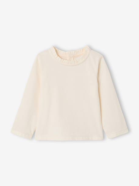 4-delige babyset meisje abrikoos - vertbaudet enfant 