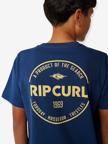 T-shirt Staple bleu+kaki - vertbaudet enfant 