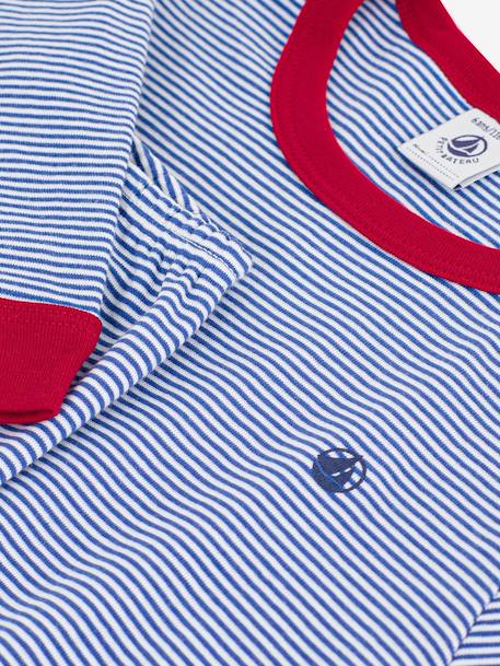 Pyjama enfant rayé bleu - vertbaudet enfant 