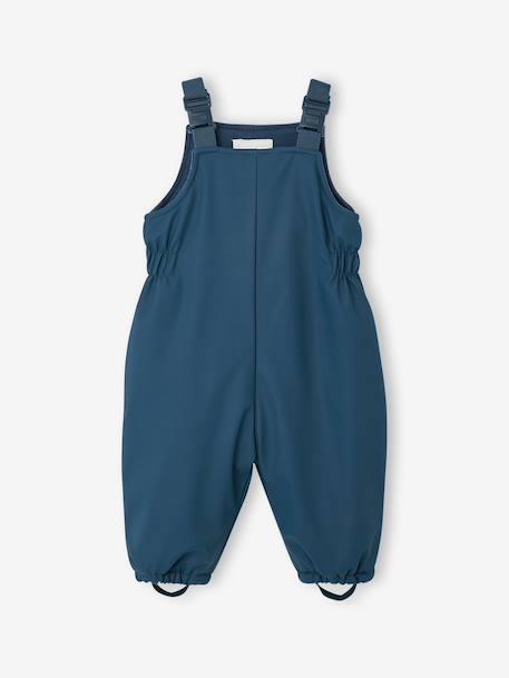 Manteau et pantalon de pluie bébé bleu nuit+caramel - vertbaudet enfant 