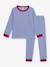 Pyjama enfant rayé bleu - vertbaudet enfant 
