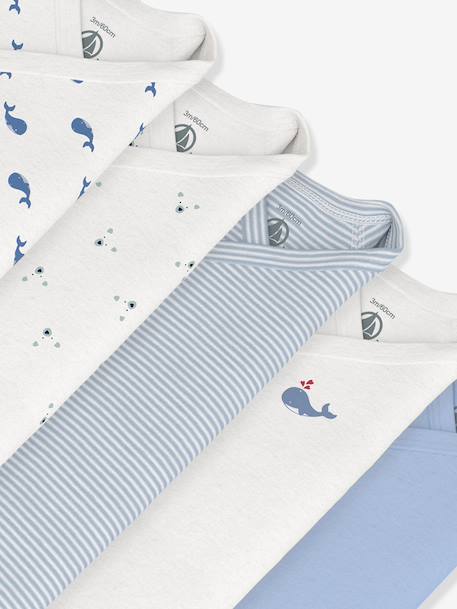 Set van 5 overslagrompers blauw - vertbaudet enfant 