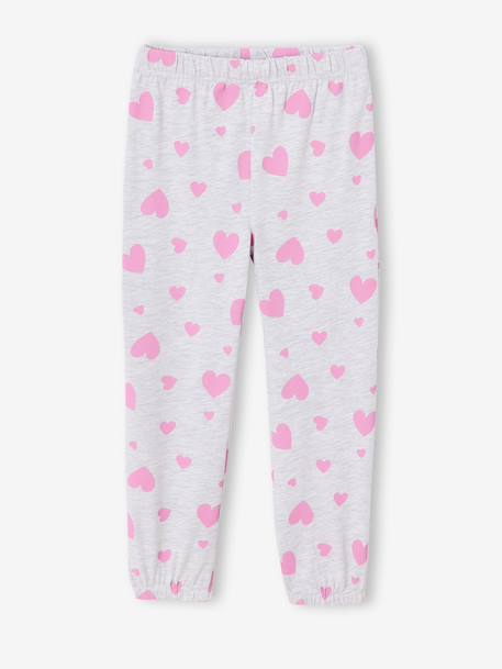 Pyjama Lilo et Stitch fille gris chiné - vertbaudet enfant 