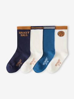 Garçon-Sous-vêtement-Lot de 4 chaussettes garçon