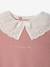 Pull bébé fille manches longues mauve+moka - vertbaudet enfant 