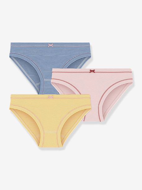 Set van 3 slips PETIT BATEAU meerkleurig - vertbaudet enfant 