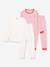 Set van 2 kinderpyjama's PETIT BATEAU rozen - vertbaudet enfant 