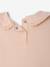 T-shirt bébé manches longues col claudine beige clair+rose pâle+vert d'eau - vertbaudet enfant 
