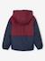 Jongensjas met capuchon bordeauxrood - vertbaudet enfant 
