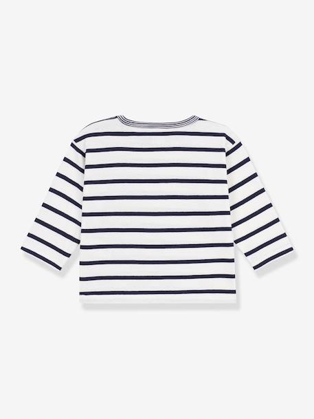 T-shirt met lange mouwen PB marineblauw - vertbaudet enfant 