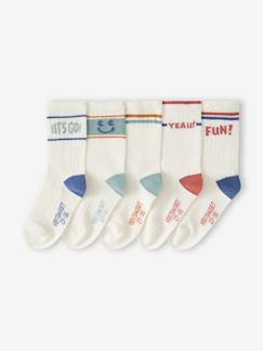 Garçon-Sous-vêtement-Lot de 5 chaussettes garçon