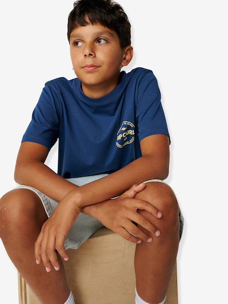 T-shirt Staple bleu+kaki - vertbaudet enfant 