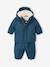 Manteau et pantalon de pluie bébé bleu nuit+caramel - vertbaudet enfant 