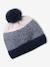 Jongensset muts, col en handschoenen marineblauw - vertbaudet enfant 