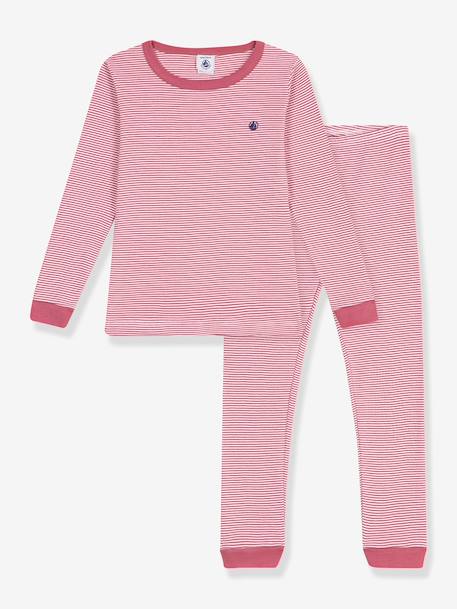 Aansluitende pyjama PETIT BATEAU rozen - vertbaudet enfant 