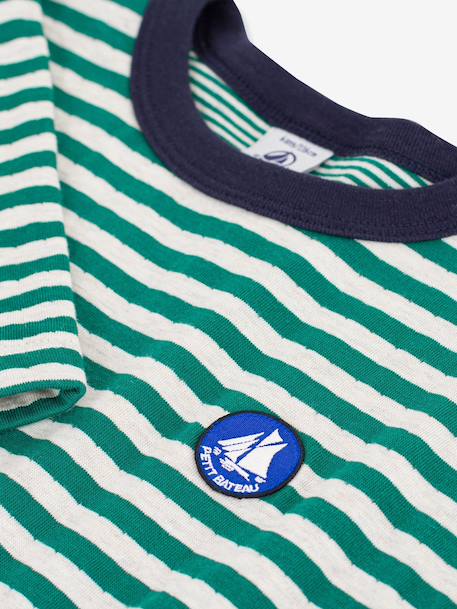 Gestreept PB-T-shirt marineblauw - vertbaudet enfant 