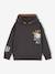Sweat à capuche garçon anthracite - vertbaudet enfant 