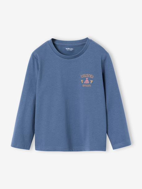 Lot de 2 pyjamas garçon bleu jean - vertbaudet enfant 