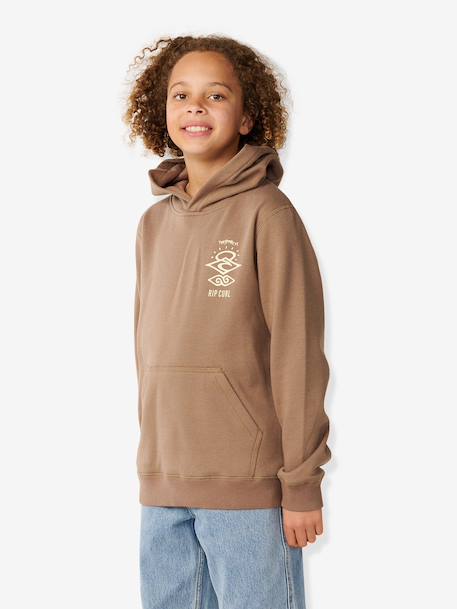 Sweat à capuche Search Icon marron - vertbaudet enfant 