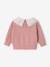 Pull bébé fille manches longues mauve+moka - vertbaudet enfant 