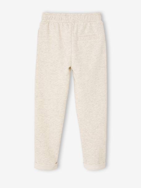 Joggingbroek jongen gemêleerd wit - vertbaudet enfant 
