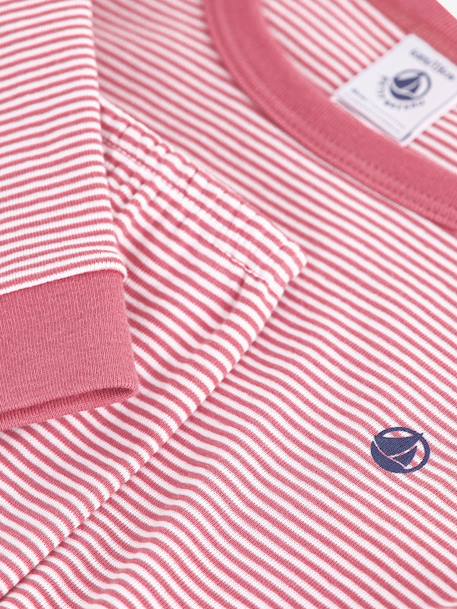 Aansluitende pyjama PETIT BATEAU rozen - vertbaudet enfant 