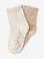 Lot de 2 chaussettes bébé fille écru - vertbaudet enfant 