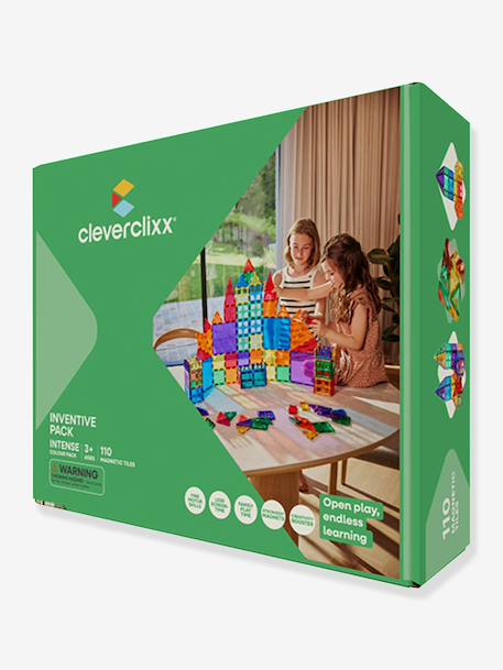 Cleverclixx bouwset Intense 110 stuks meerkleurig - vertbaudet enfant 