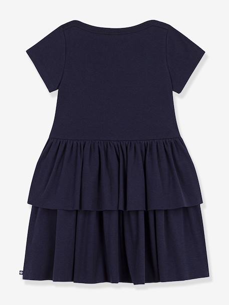 Robe à manches courtes marine - vertbaudet enfant 