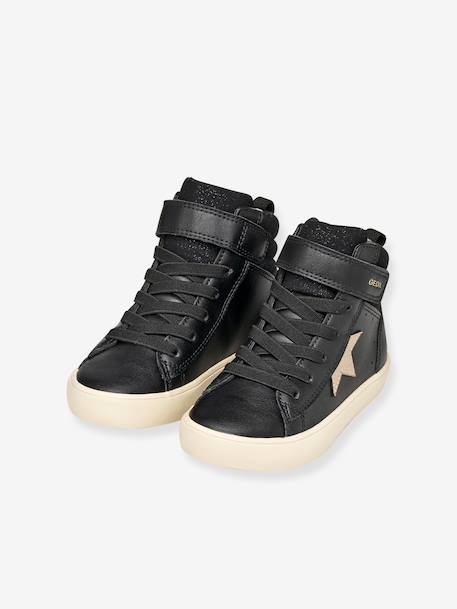 Halfhoge sneakers Gisli GEOX zwart - vertbaudet enfant 