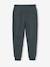 Joggingbroek jongen Athletic antraciet+chocoladebruin+korstmos - vertbaudet enfant 