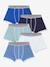 Set van 5 boxers PETIT BATEAU blauw - vertbaudet enfant 