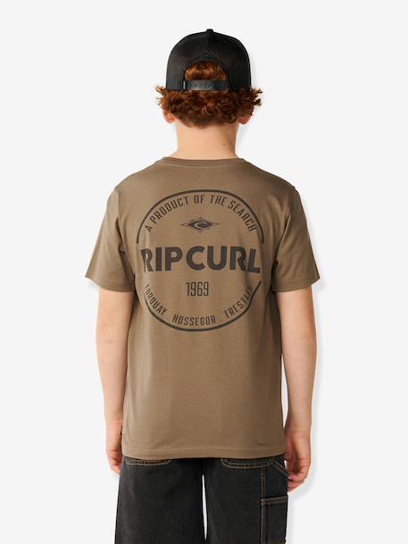 T-shirt Staple RIP CURL blauw+kaki - vertbaudet enfant 