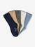 Set van 5 paar jongenssokken Basics beige+olijf - vertbaudet enfant 