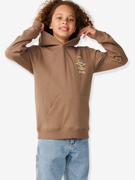 Sweat à capuche Search Icon marron - vertbaudet enfant 