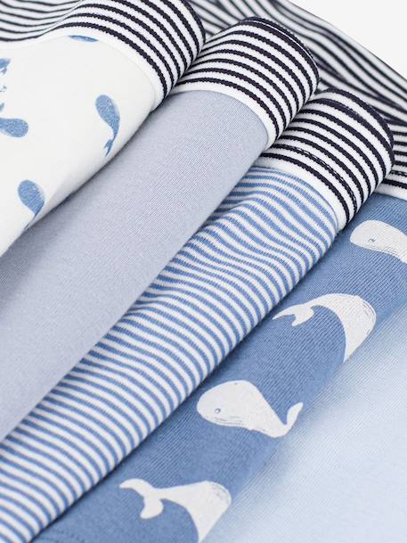 Lot 5 boxers enfant bleu - vertbaudet enfant 