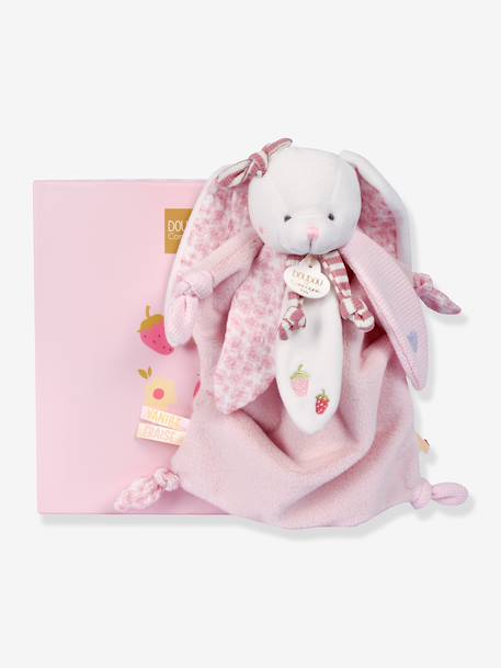 Lapin doudou 25 cm rose - vertbaudet enfant 
