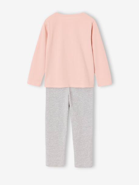 Lot de 2 pyjamas fille rose poudré - vertbaudet enfant 