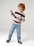 Pull garçon manches longues marine+noisette - vertbaudet enfant 