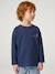 T-shirt manches longues garçon bleu océan+ocre+vert sapin - vertbaudet enfant 