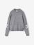 Pull fille manches longues gris - vertbaudet enfant 