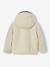 Blouson réversible à capuche garçon bleu grisé+vert sapin - vertbaudet enfant 