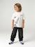 T-shirt manches courtes garçon écru - vertbaudet enfant 