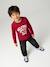 T-shirt manches longues garçon anthracite+blanc+cappuccino+rouge+vert sauge - vertbaudet enfant 