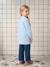 Tablier La Reine des Neiges personnalisable bleu ciel - vertbaudet enfant 