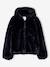 Veste fausse fourrure fille noir - vertbaudet enfant 