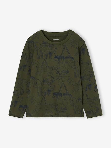 Lot de 2 pyjamas garçon vert sapin - vertbaudet enfant 