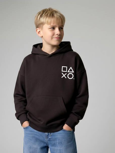 PlayStation hoodie voor jongens antraciet - vertbaudet enfant 